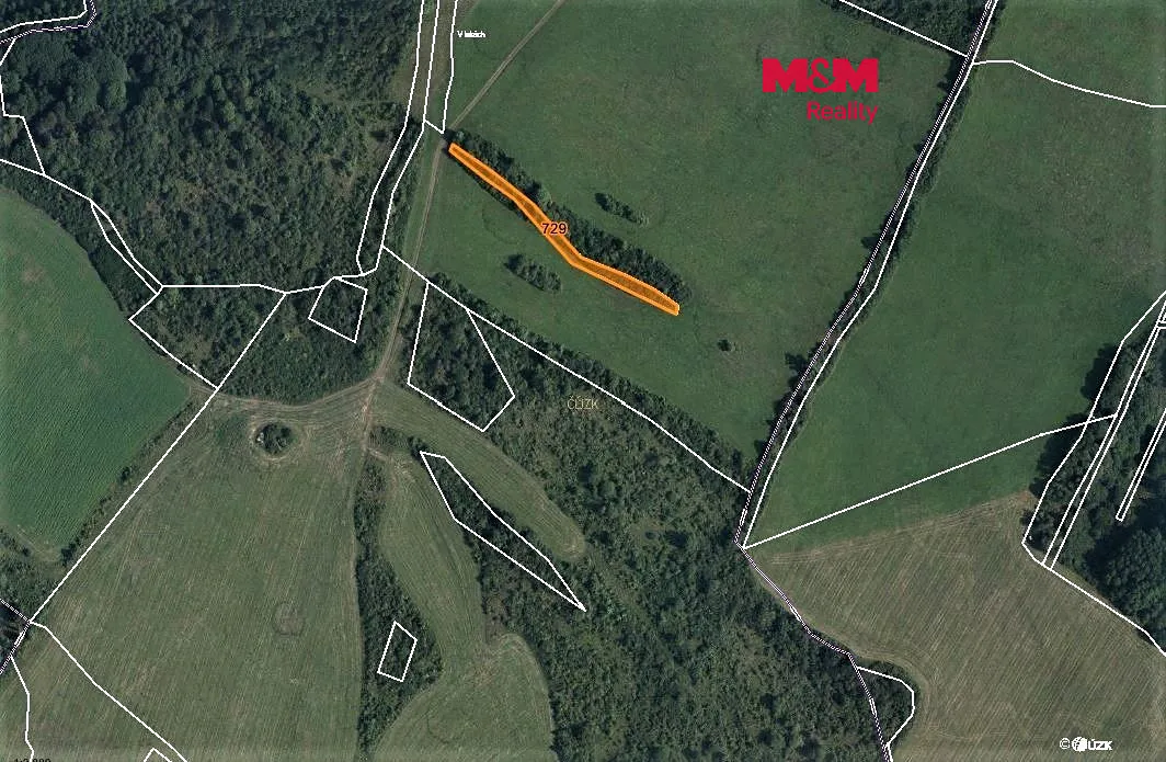 Prodej louky 1385 m²